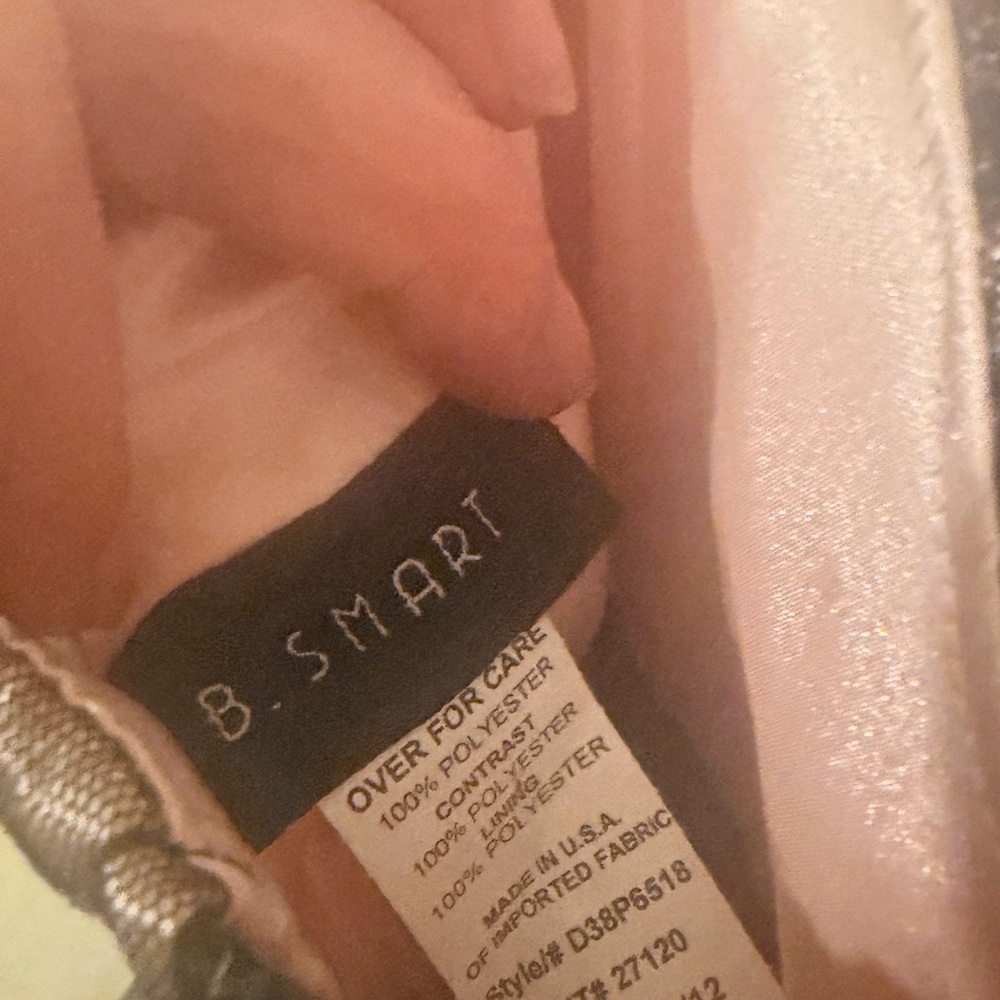 B. Smart Glittering Black and Silver Dress (juniors) - Picture 6 of 7